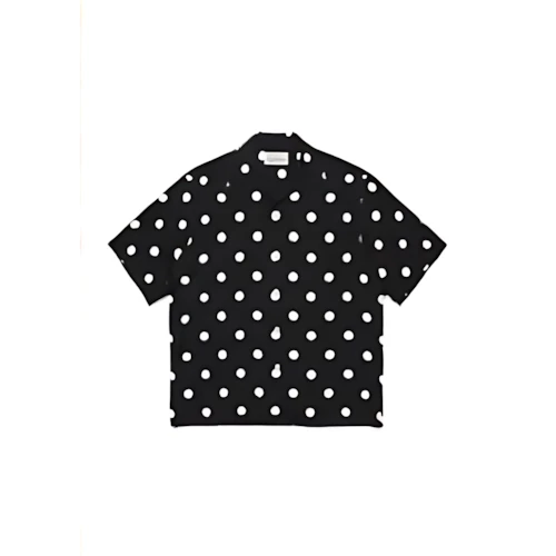 WACKO MARIA DOTS OPEN COLLAR SHIRT