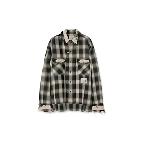 MIHARA YASUHIRO Partly Damaged Shirts