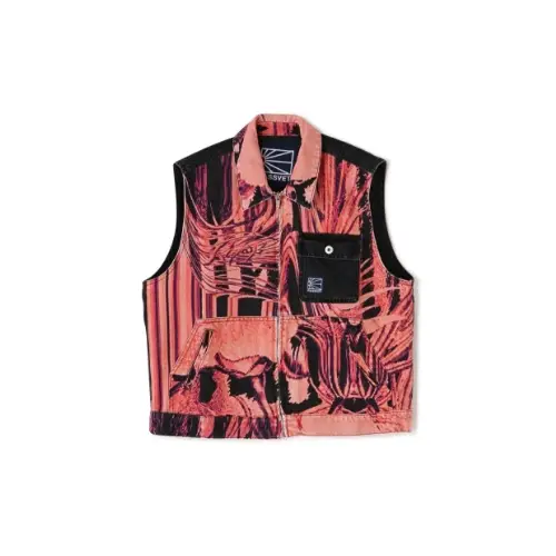 RASSVET FLOWER PRINT DENIM JACKET