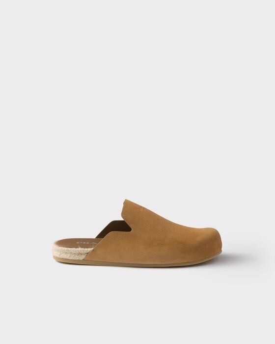PRADA スエードミュール
