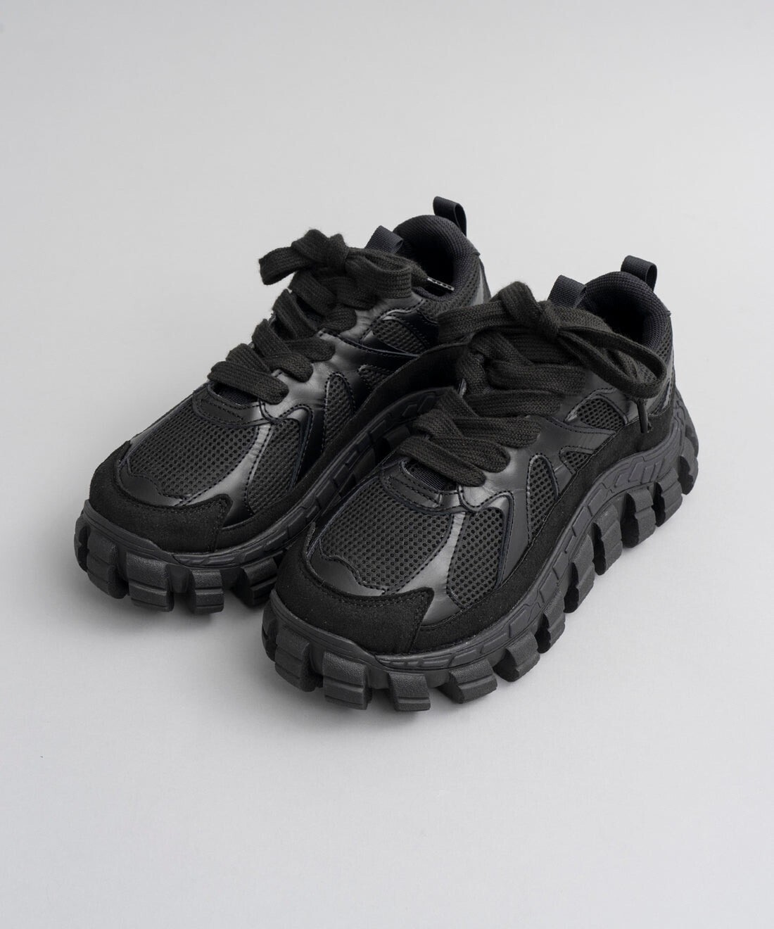 MAISON SPECIAL Rattling Sole Lace-up Sneaker
