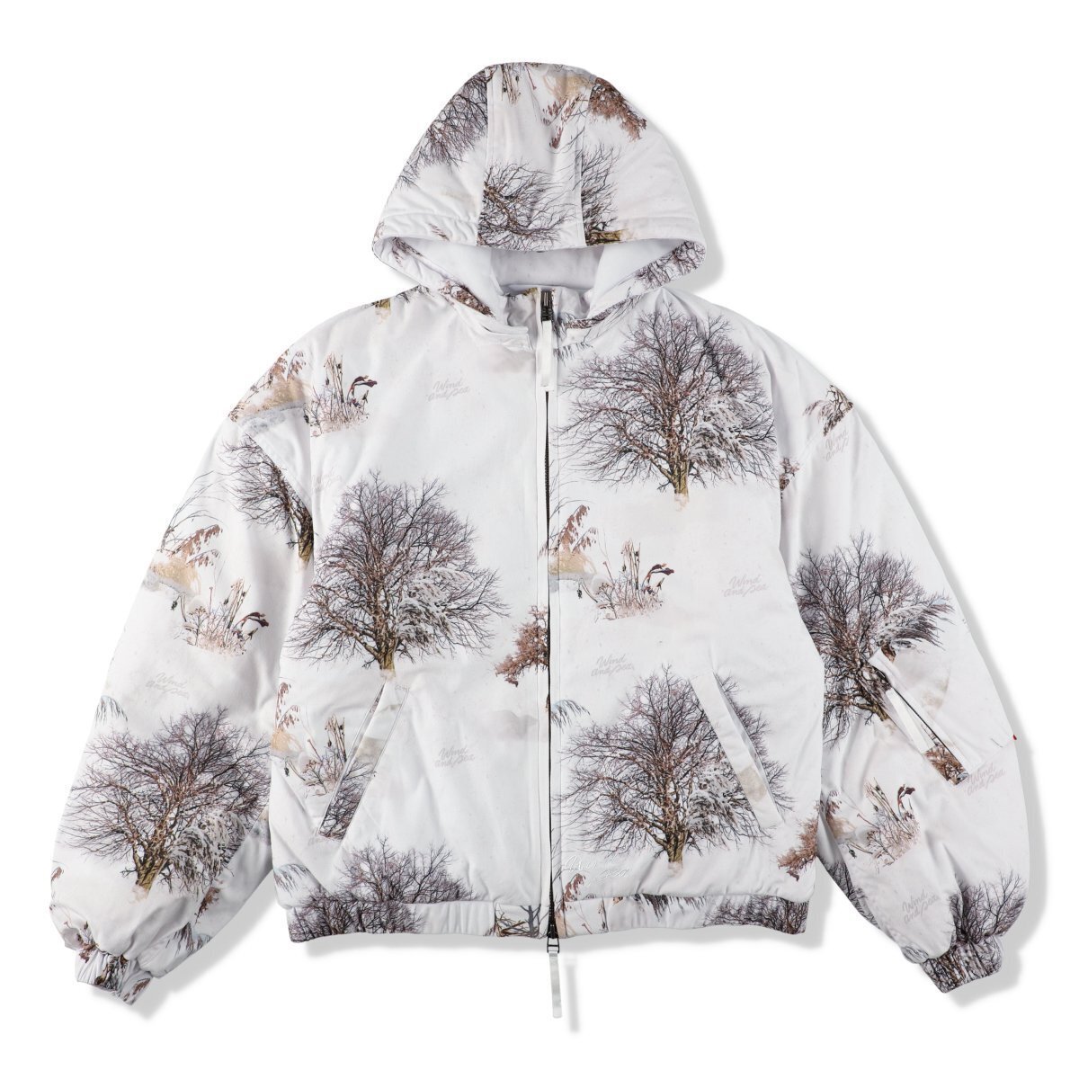 WIND AND SEA FLEECE PUFFER JACKET