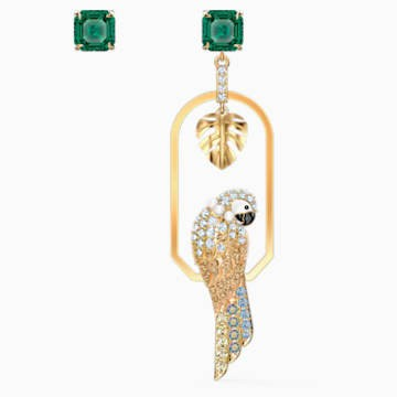 SWAROVSKI TROPICAL PARROT ピアス