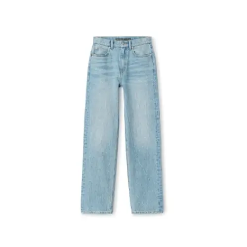 Alexander Wang デニム EZ ミッドライズ ストレートレッグジーンズ