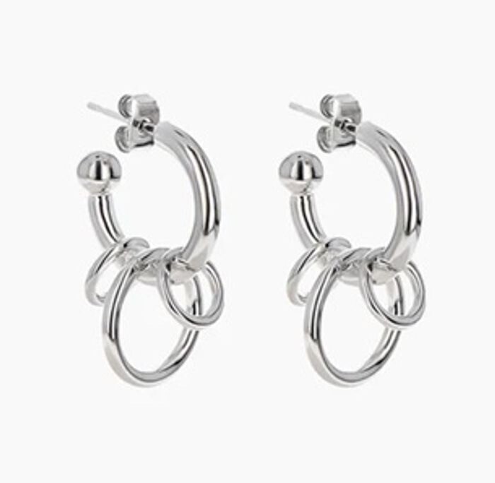 Justine Clenquet Jen ミニリング フープピアス