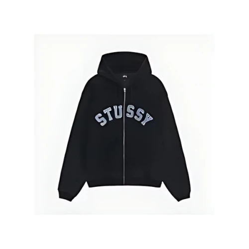 Stussy FADED GRAPHIC ZIP HOODIE