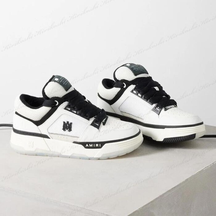 AMIRI MA-1 レザー スニーカー / White