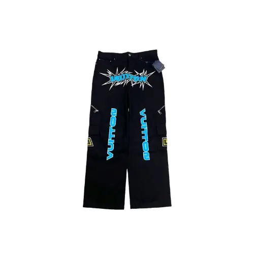 LOUIS VUITTON Racing Urban wide-leg jeans