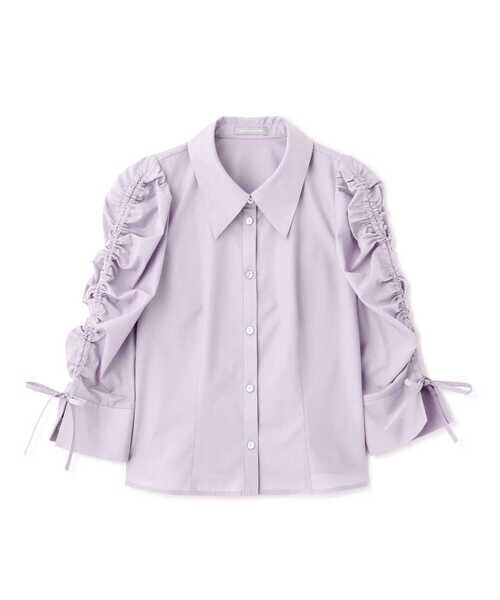 JILLSTUART パワショルギャザーブラウス