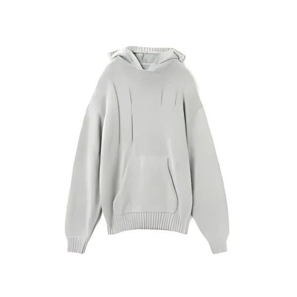 atmos pink Big Logo Knit Hoodie