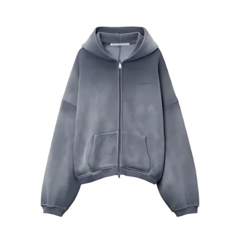 Alexander Wang クリスタル ホットフィックス ジップアップフーディー
