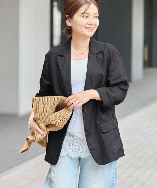 JOURNAL STANDARD リネン SB-2B ジャケット