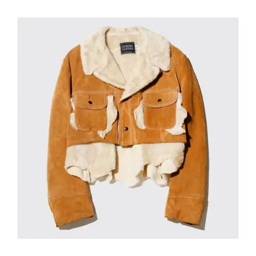 REMAKE remake broken boa jacket