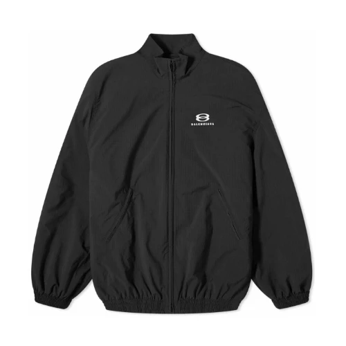 Balenciaga Ripstop Cocoon Jacket Black