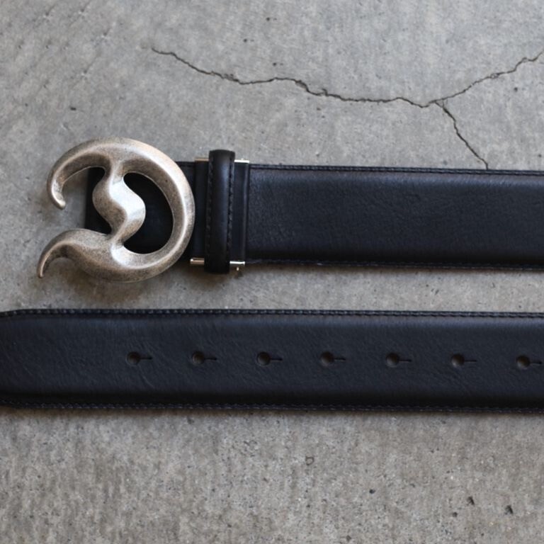 DAIRIKU "D"Buckle Leather Belt