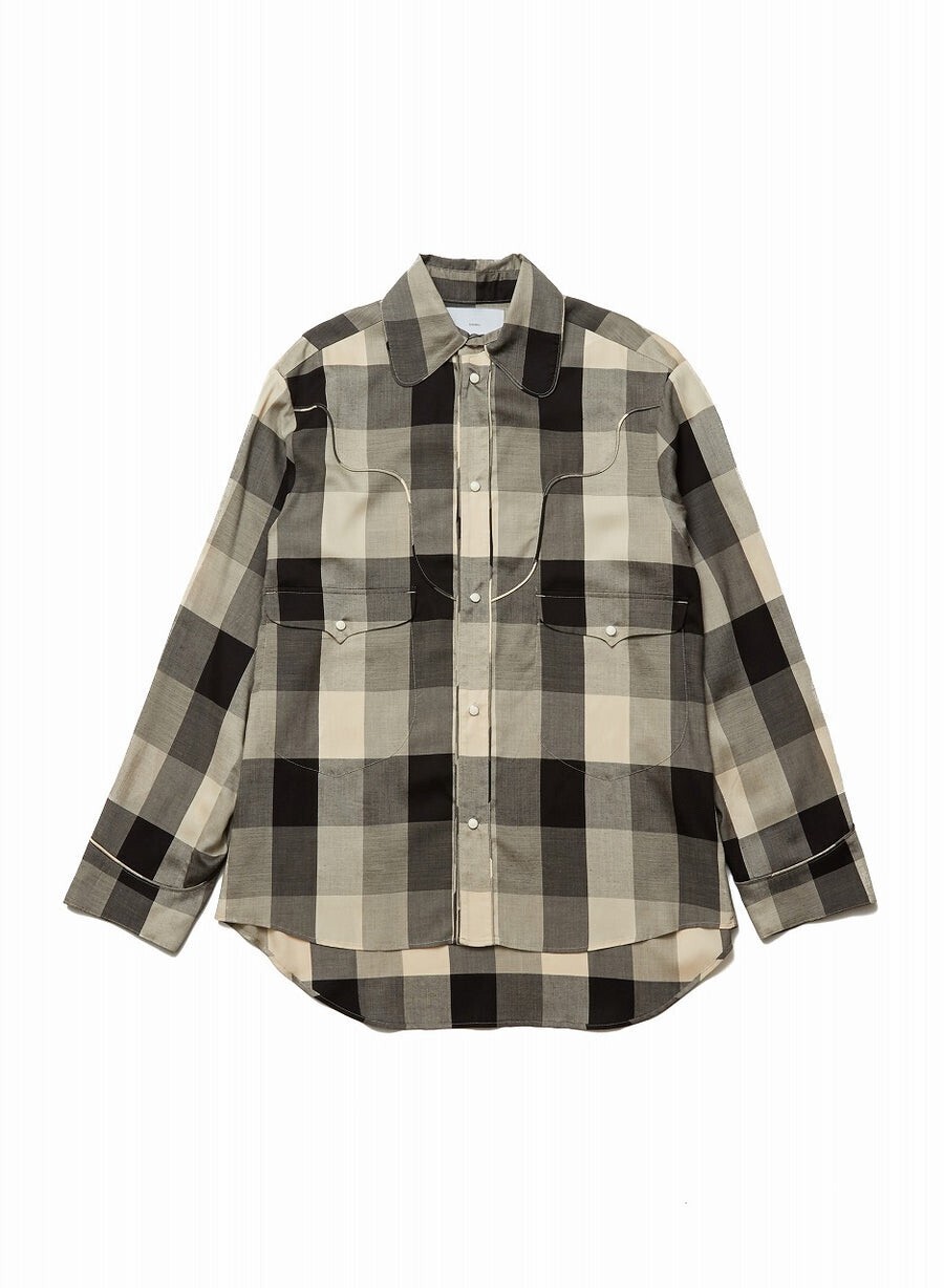 SUGARHILL Block Check Western Shirt