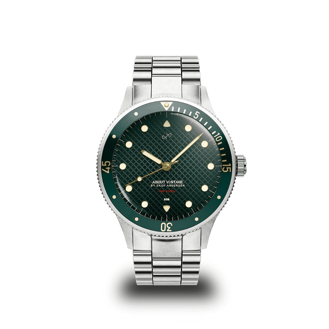 About Vintage 1926 Green Turtle 36mm (リンクブレス付き)