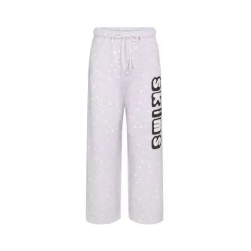 SKIMS Cotton Fleece Straight Leg Pant