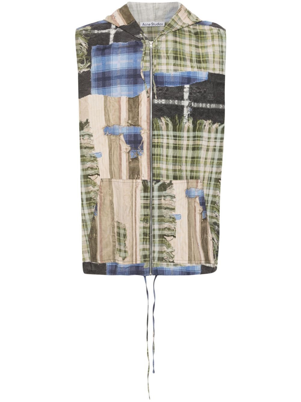 Acne Studios グラフィック フーデッドジレ