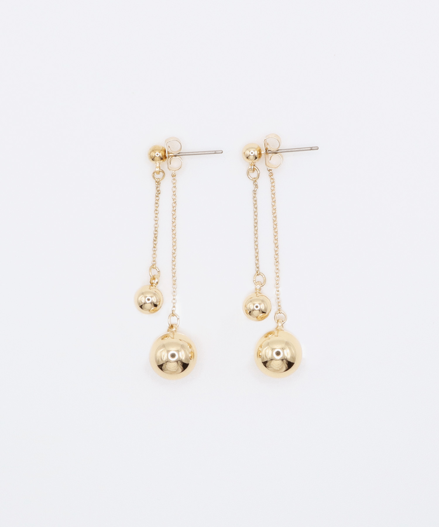 VATSURICA 〈L1153P1〉メタル ボール ピアス