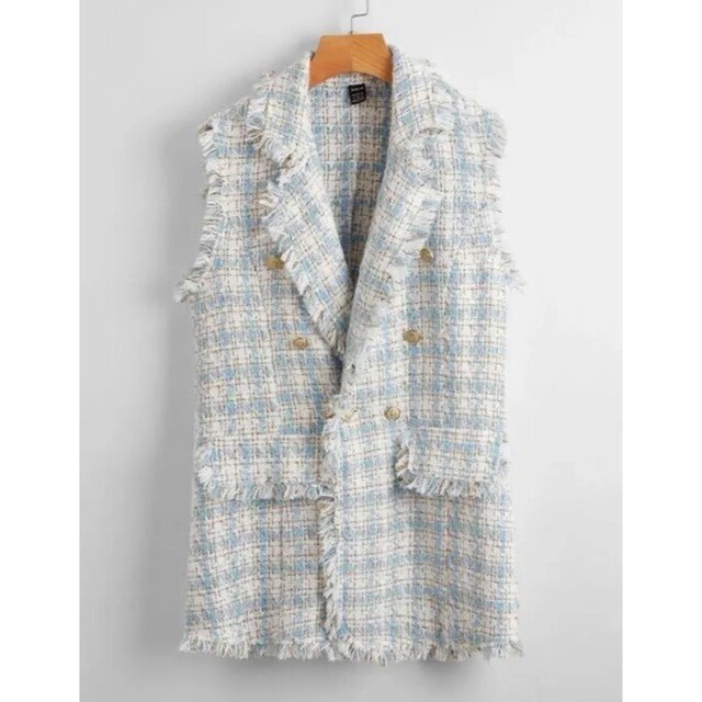 SHEIN ツイードベスト