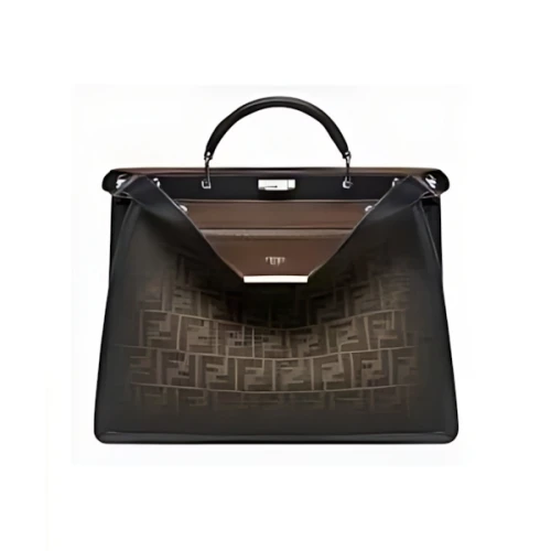 FENDI グラデーションブラウン FFファブリック バック