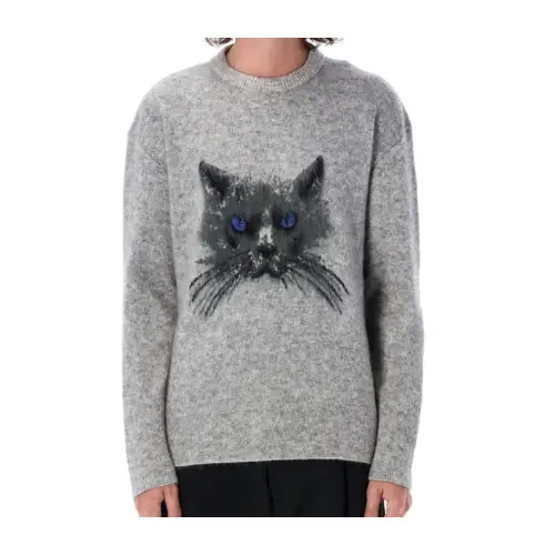 GIVENCHY Cat Jacquard Sweater