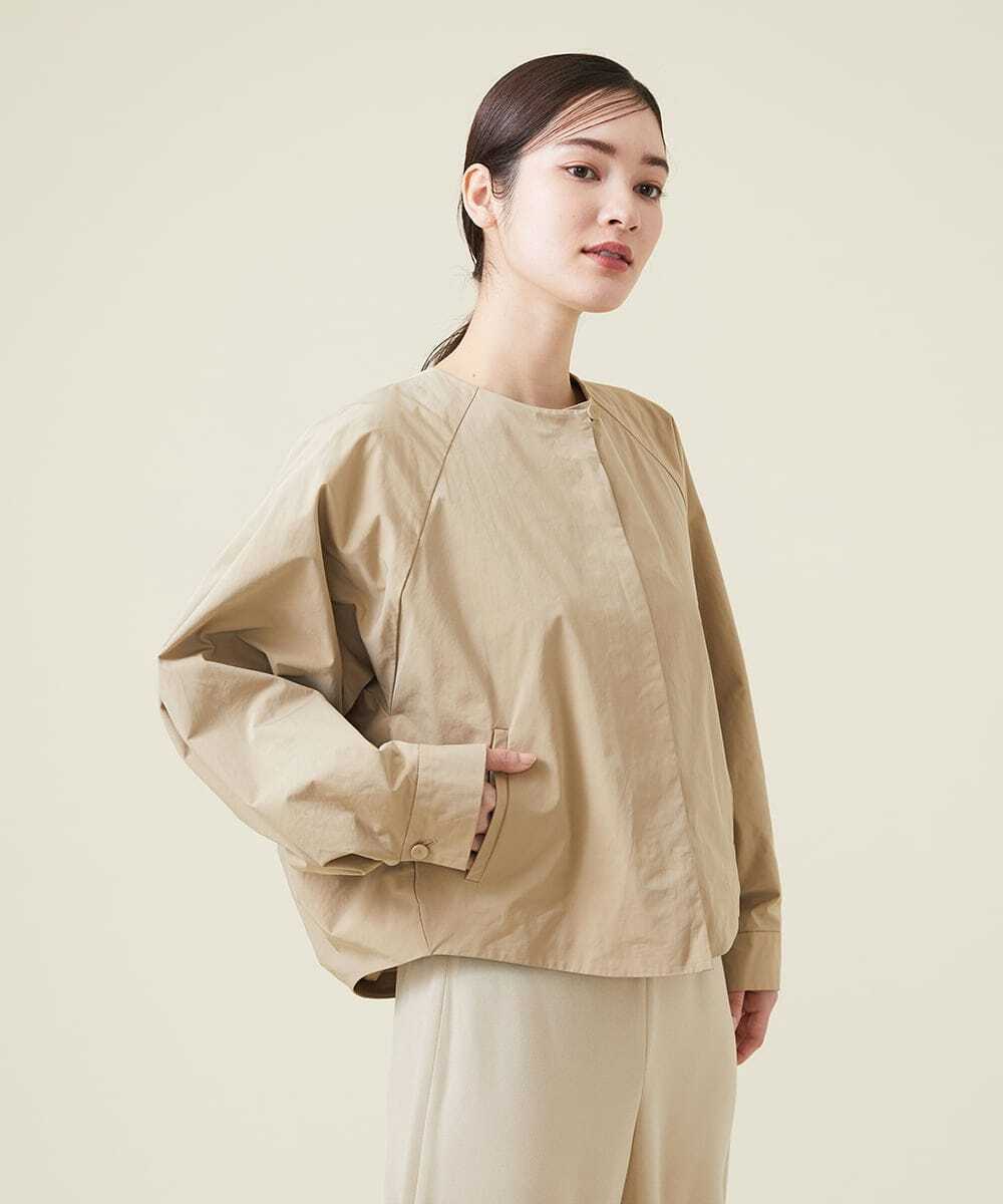 Sybilla バックタックショートブルゾン