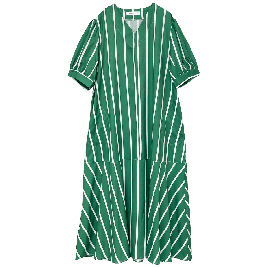 SAAAGE boutique ストライプルーズワンピース
