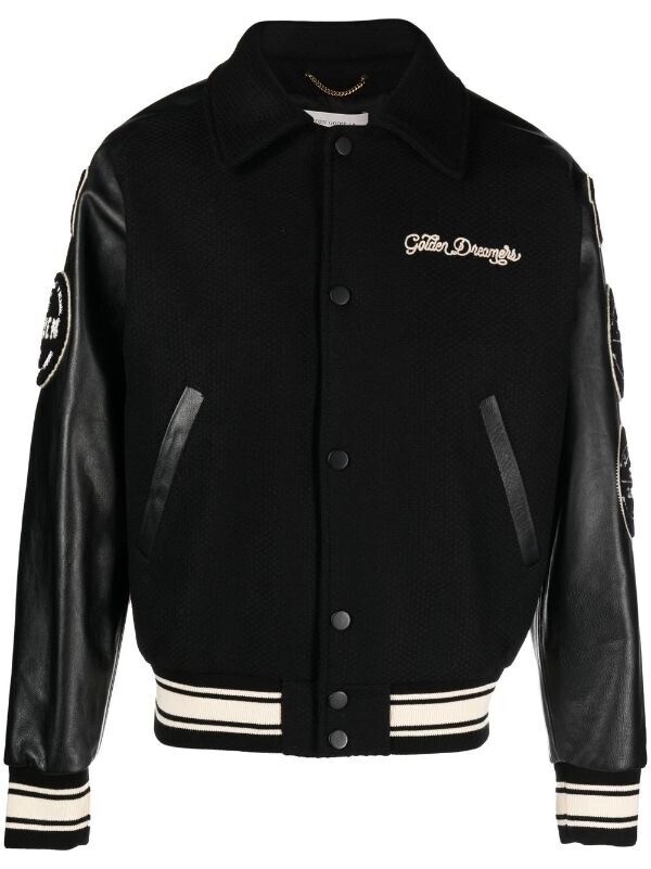 Golden Goose Letterman エンブロイダリー ジャケット