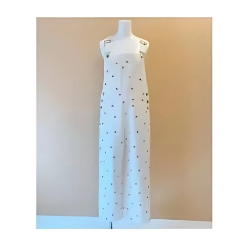 The Girls Society heart denim overall