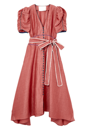 MYLAN Color Piping Dress