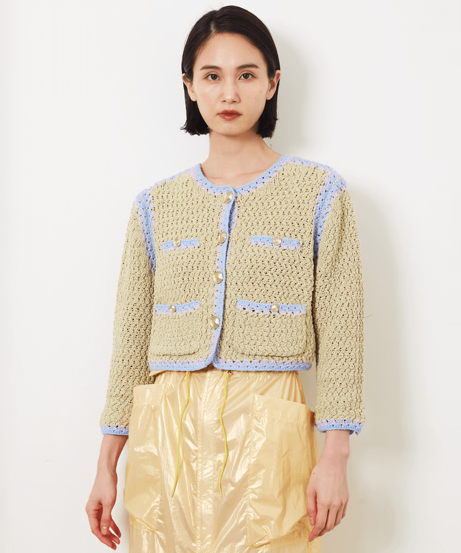 venit TWEED KNIT JACKET