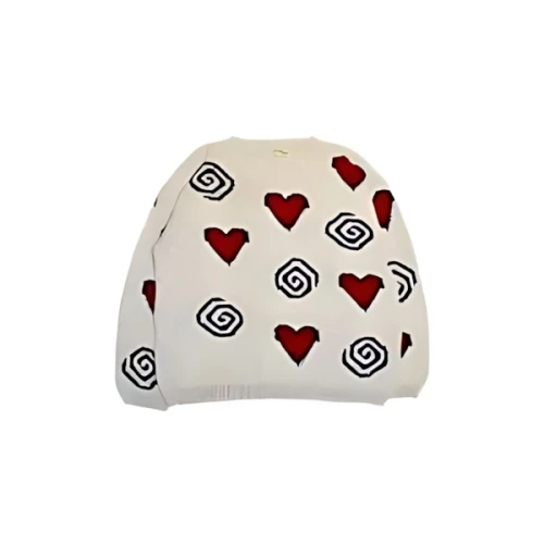 MacMahon Knitting Mills L/S Crew Neck Knit-Heart&Swirl