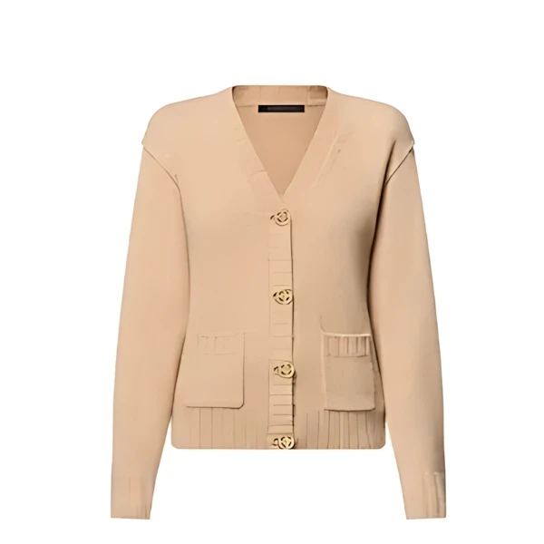 LOUIS VUITTON シグネチャーボタンカーディガン