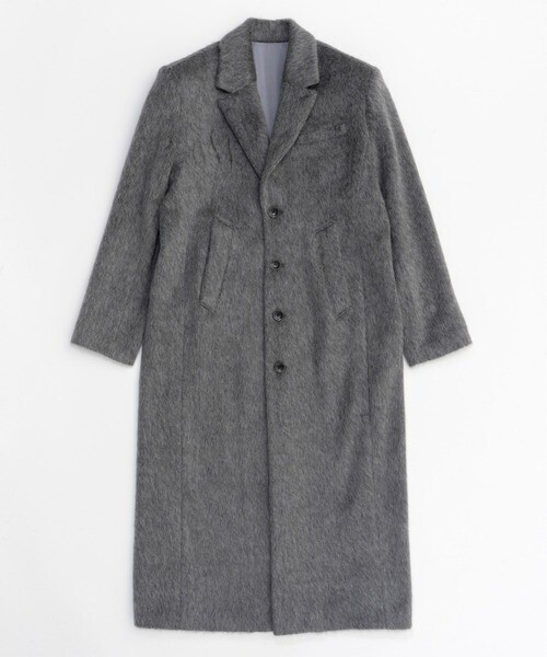 MAISON SPECIAL Mohair Shaggy Long Coat