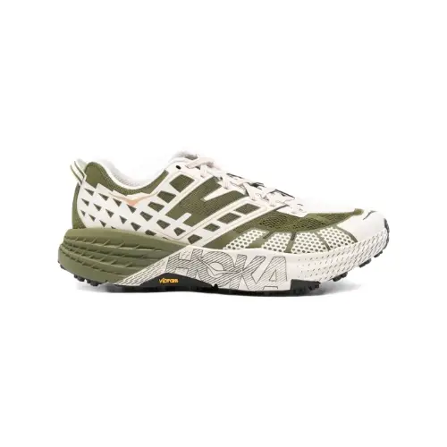 HOKA メッシュパネル スニーカー