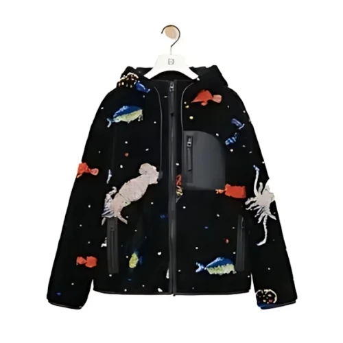 LOEWE フーデッド ジャケット（テクニカルフリース）