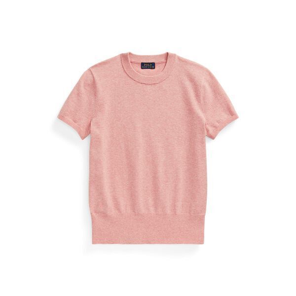 POLO RALPH LAUREN コットンブレンド ショートスリーブ セーター