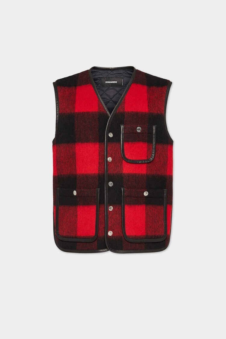 DSQUARED2 CANADIAN WOOD VEST