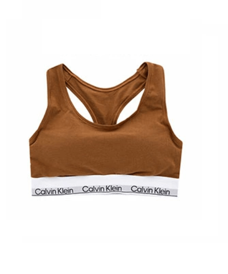 Calvin Klein MODERN COTTON NATURALS ブラレット ハーフトップ アジアンフィット