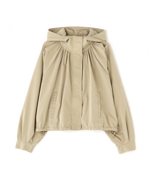 NATURAL BEAUTY BASIC クロップドライトブルゾン