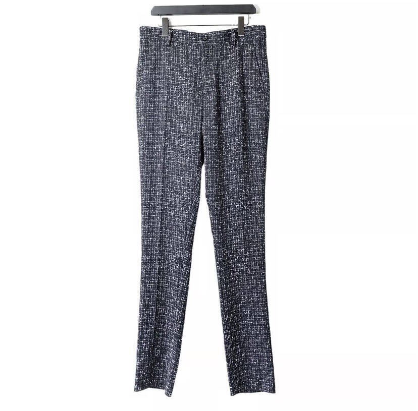 ys Yuji SUGENO Summer Tweed Semi-Sarouel Trousers