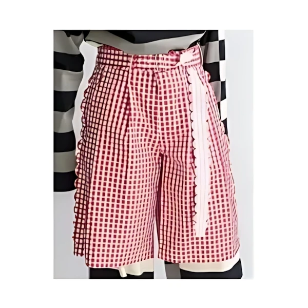 TSTS SPEECH BUBBLES BELTED SHORT TROUSERS