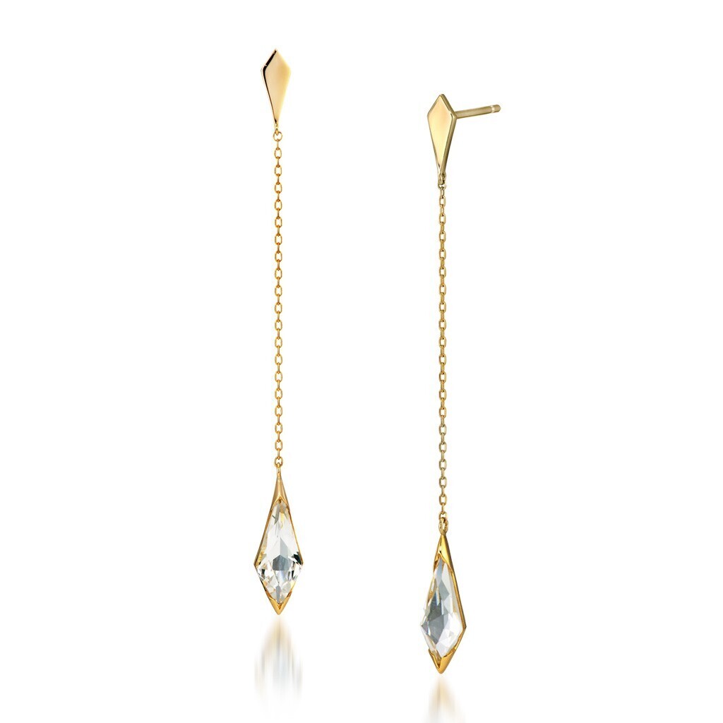 STAR JEWELRY K18 ピアス PRISM