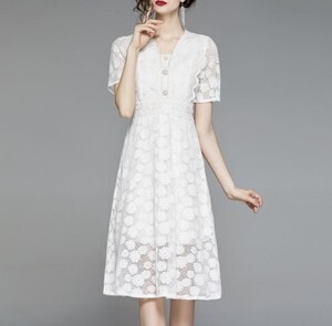 syareshop Aライン ロングワンピース