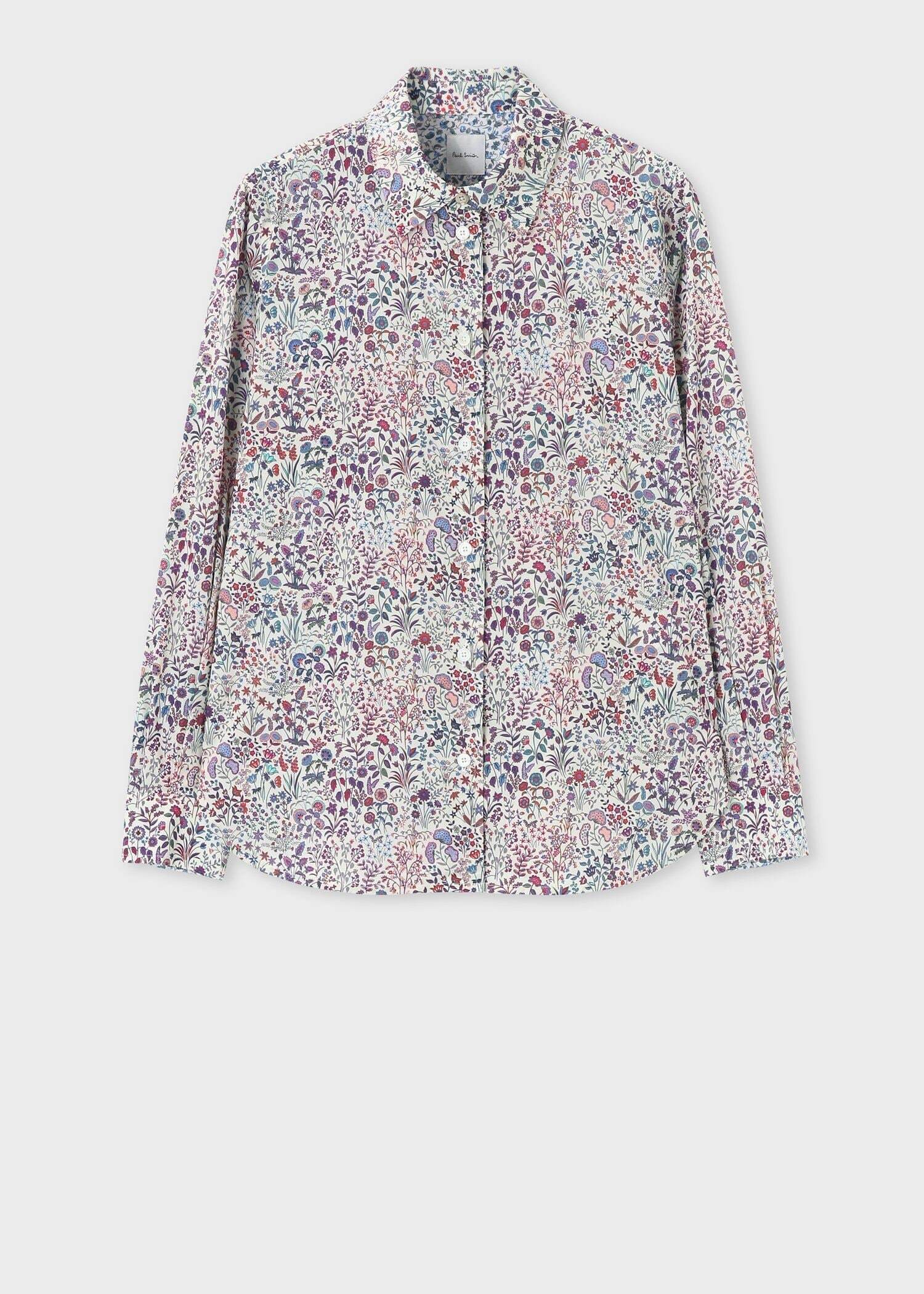 Paul Smith ウィメンズ リバティプリント 長袖シャツ
