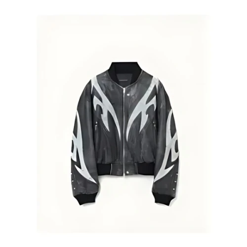 FORSOMEONE FLAME BOMBER JACKET