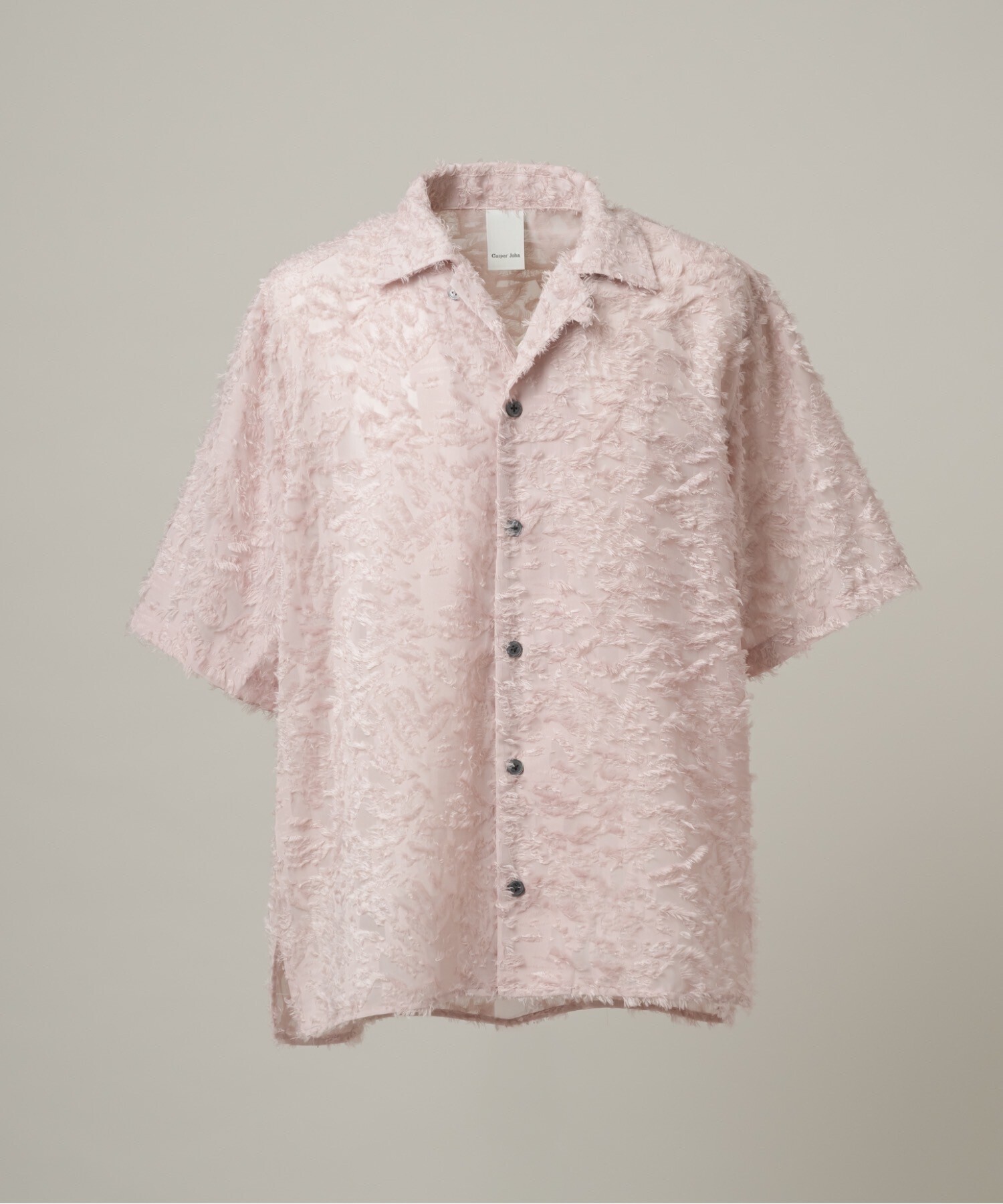 Casper John Fringe sheer shirts/フリンジシアーシャツ