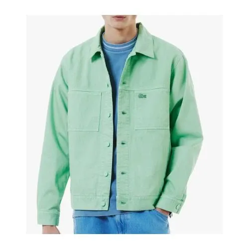 Lacoste 11.5oz ボックスカラーデニムジャケット